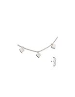 Collier Gemoro Femme in Or blanc Diamante 0.01 Ct PBE1817BIA - PBE1817BIA